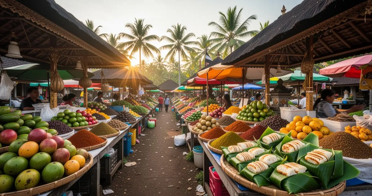 Gastronomie et vagues : 10 plats indonésiens incontournables après une session de surf à Bali