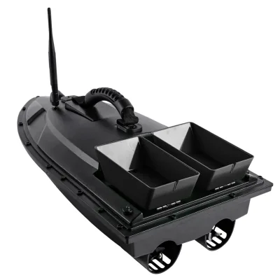 Bateau d'amorçage télécommandé noir – image 3