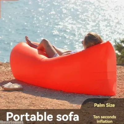 Canapé gonflable de camping en polyester – image 2