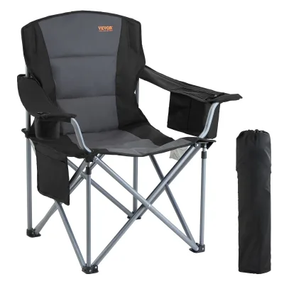 Chaise pliante de camping avec poches