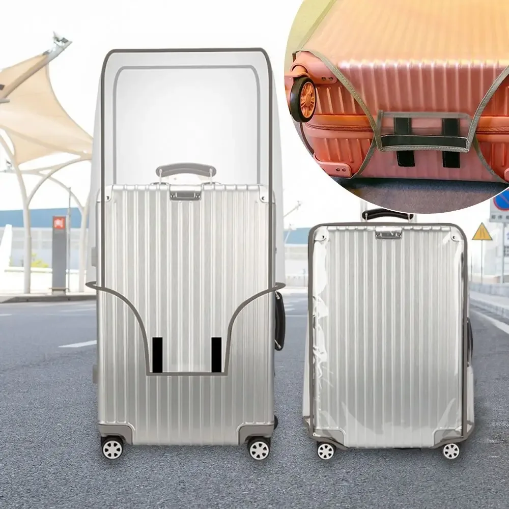 Housse transparente pour valise en PVC