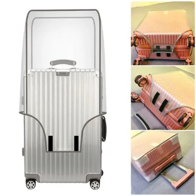 Housse transparente pour valise en PVC – image 2