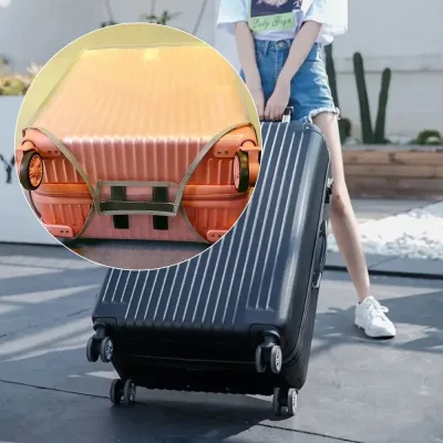 Housse transparente pour valise en PVC – image 3