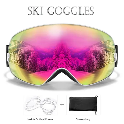 Lunettes de ski multicolores en polycarbonate – image 2