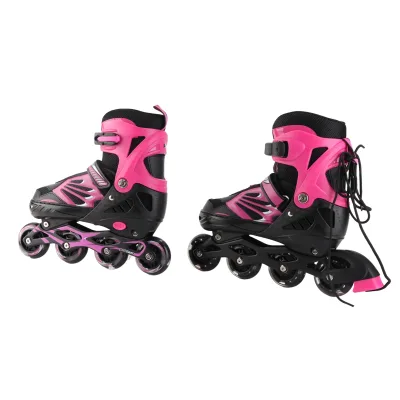 Patins à roulettes réglables lumineux enfant – image 2