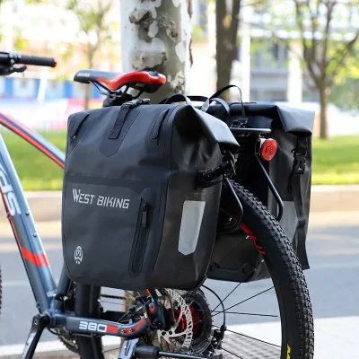 Sacoche de porte-bagages vélo étanche 25 L – image 2